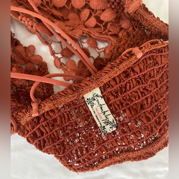 NWOT Free People Miss Dazie Bralette Coconut Shell - Picture 9 of 11